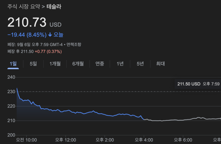 테슬라 주가전망
