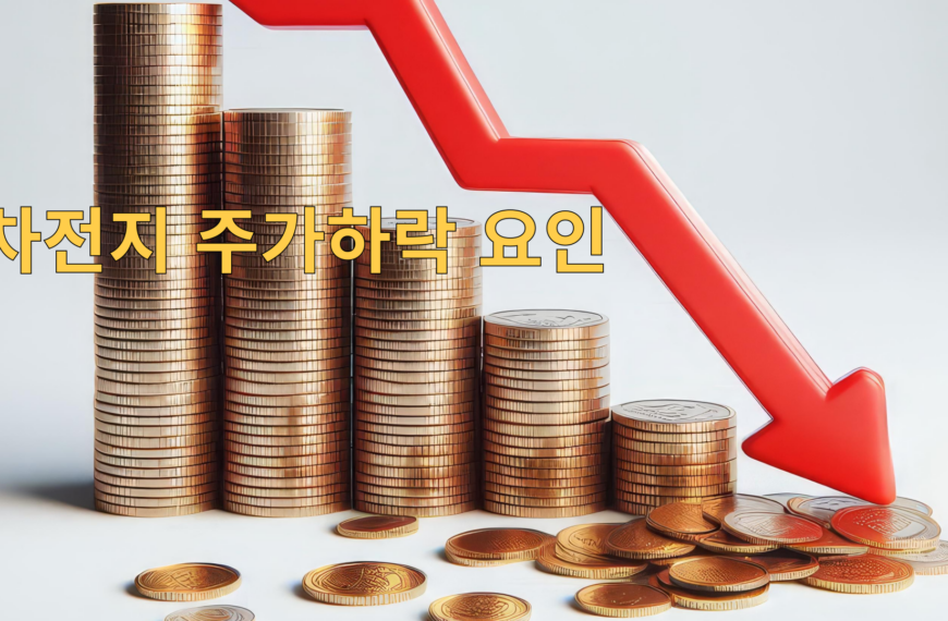 2차전지 주가하락 요인