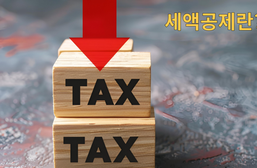 세액공제란?