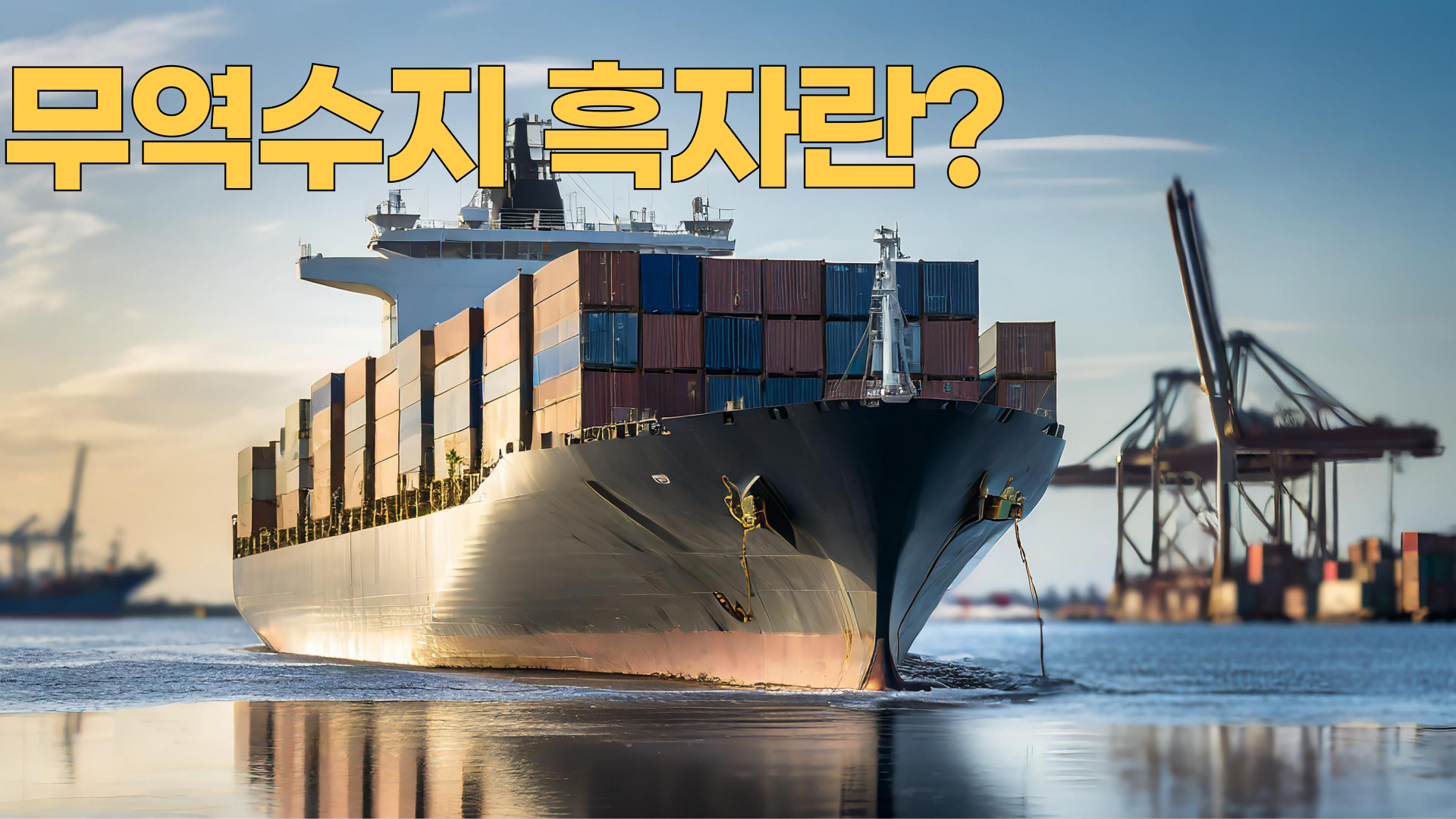 무역수지흑자란? 1