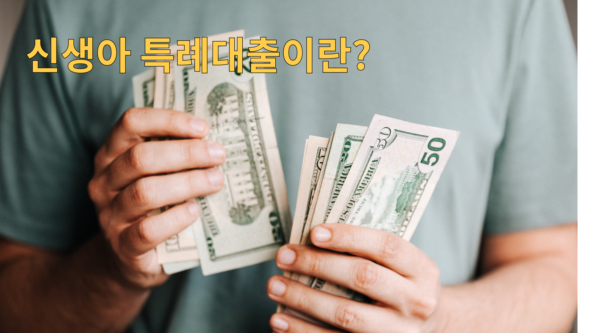 신생아 특례대출이란? 1